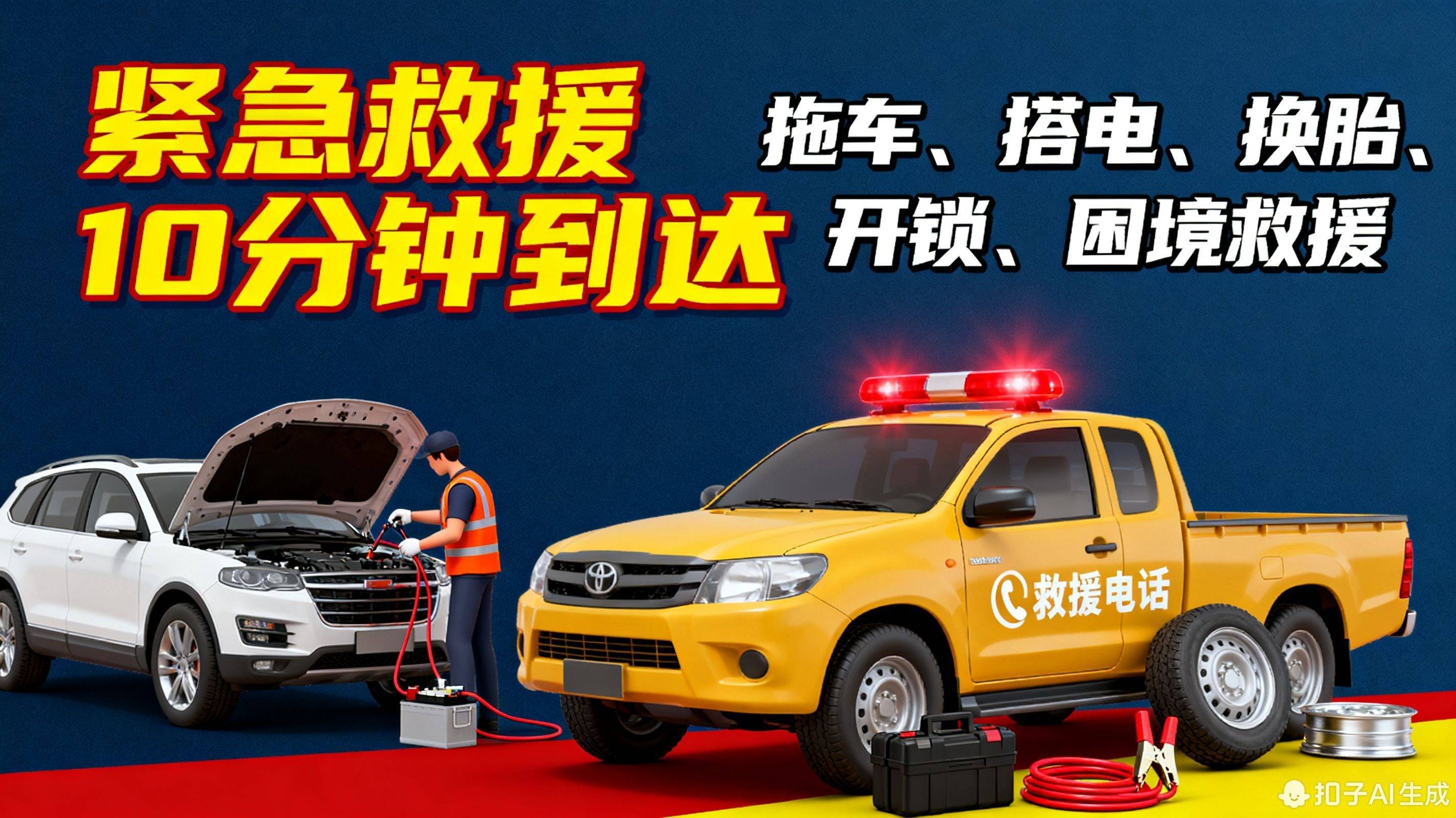 红河最新24小时上门汽车搭电救援方法分析(最方便真实的红河上门汽车搭电多少钱方法)
